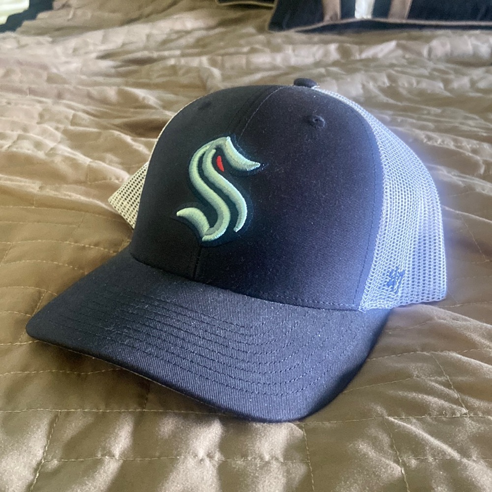 Seattle Kraken 47 trucker hat
